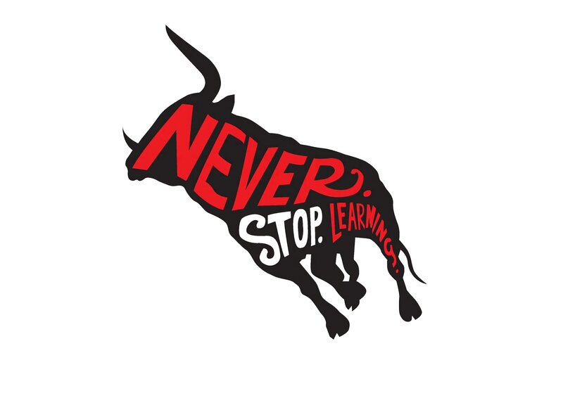 Bull Silhouette — Black
