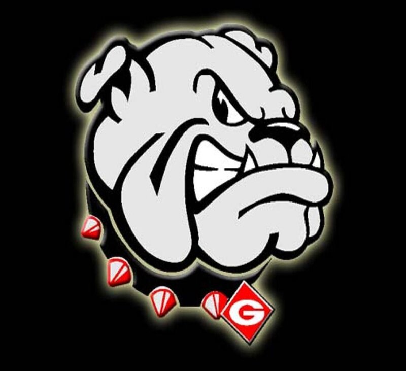 Bulldog mascot logo
