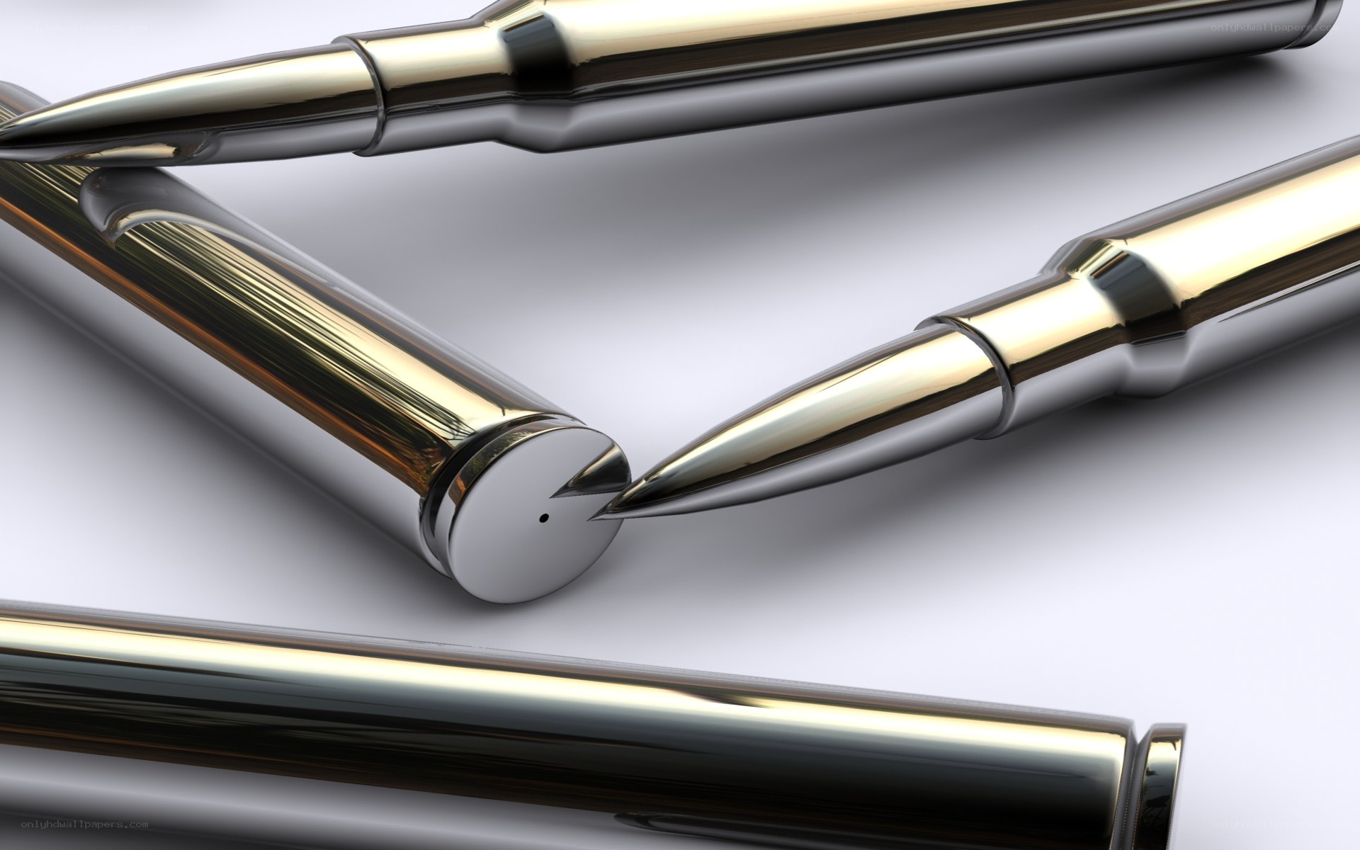 bullet-shaped pens