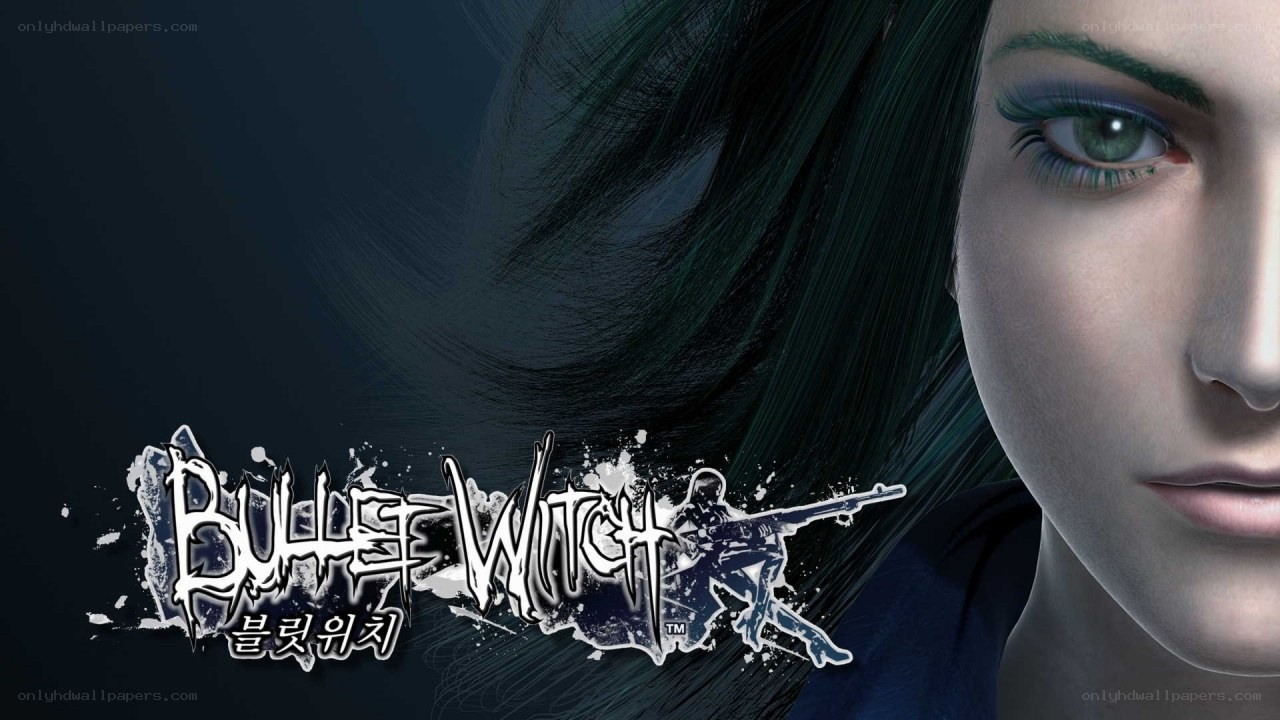 Bullet Witch game title art