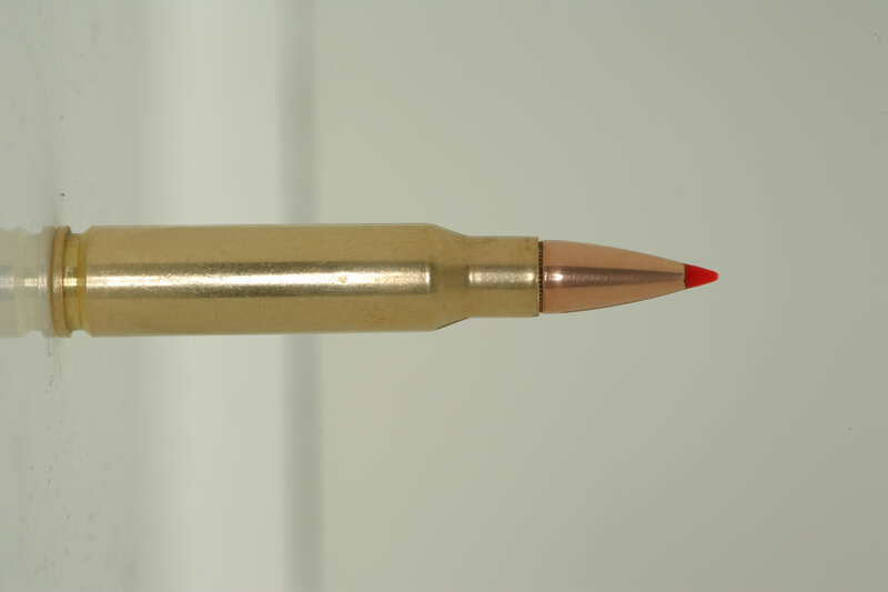 bullet with red tip