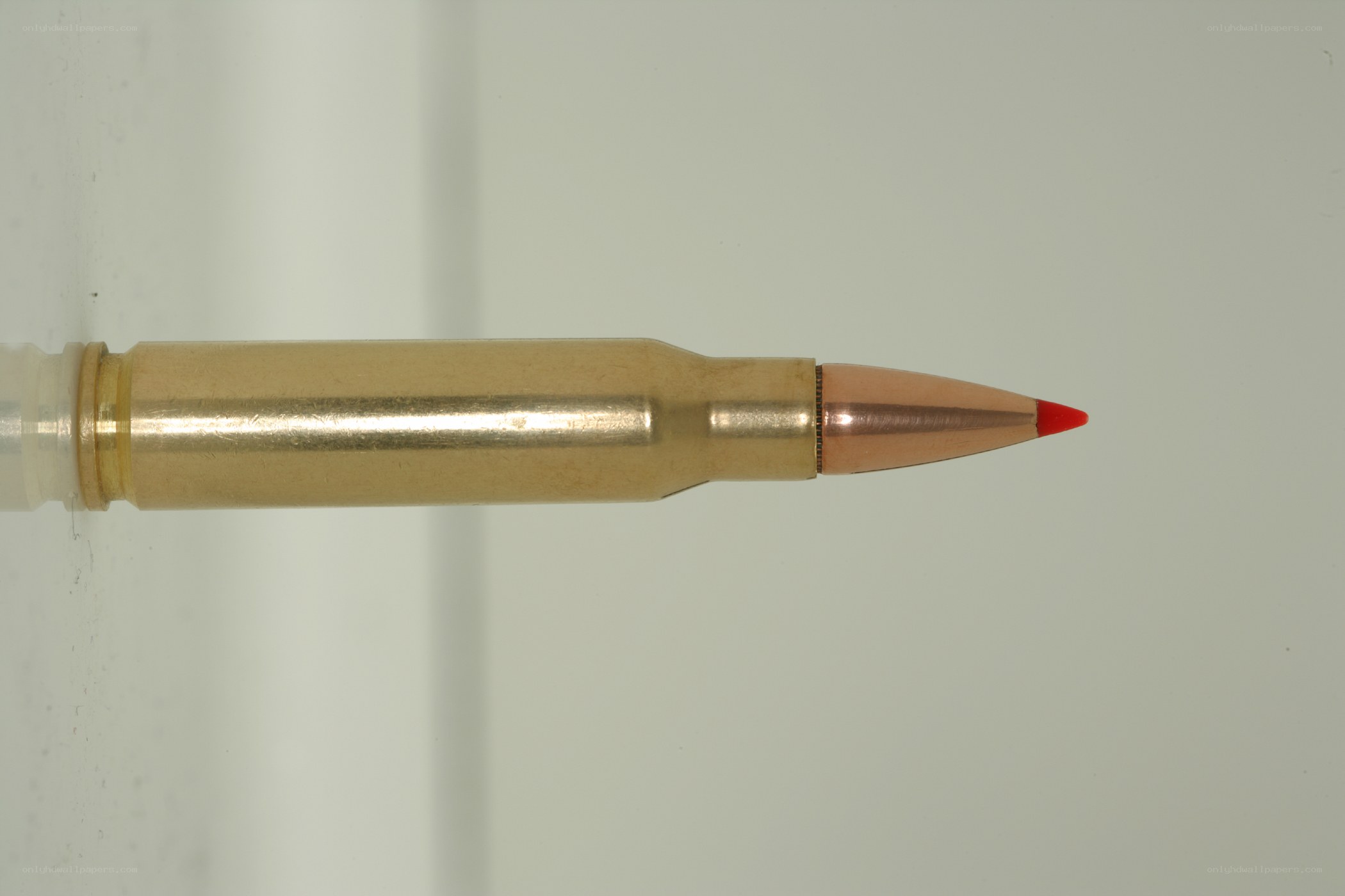 bullet with red tip