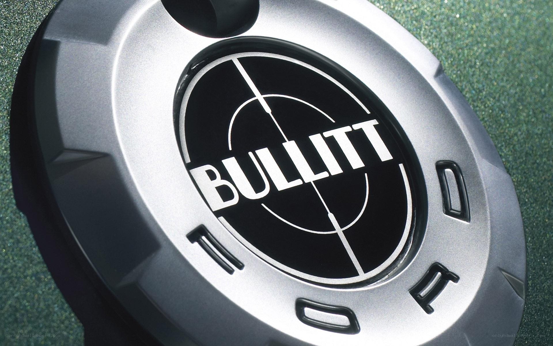 Bullitt logo on wheel