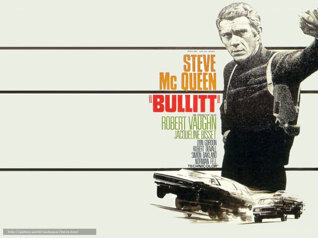 Bullitt movie poster