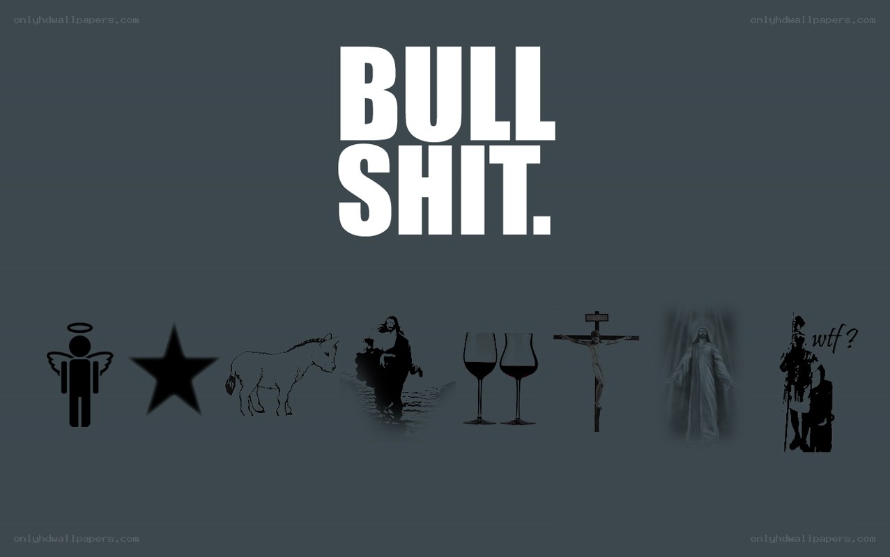 Bullshit religious symbols