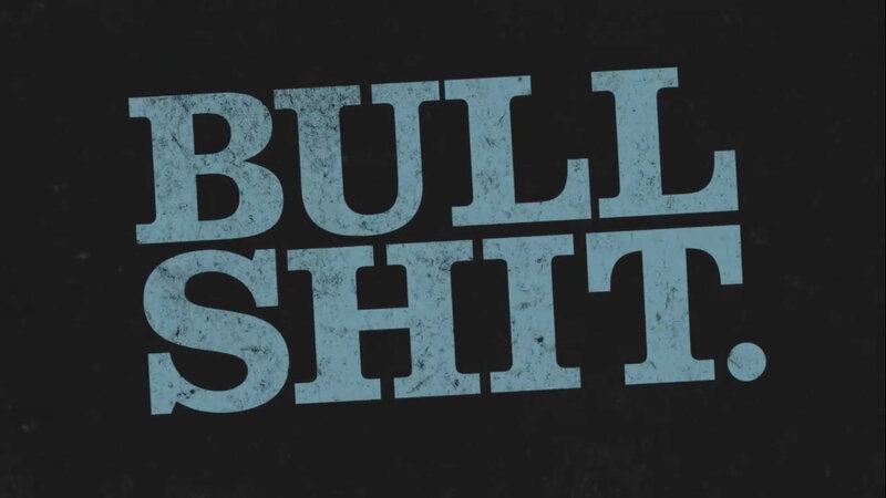 Bullshit text graphic