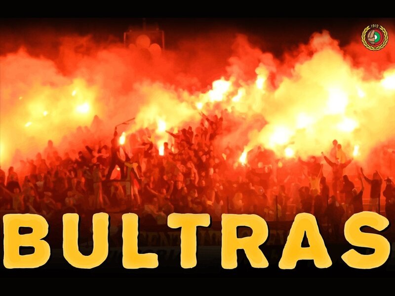 Bultrás fans with flares