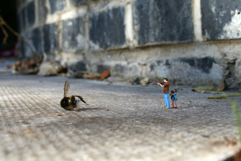 Bumblebee and Figurines