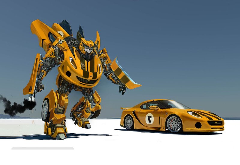 Bumblebee robot and car
