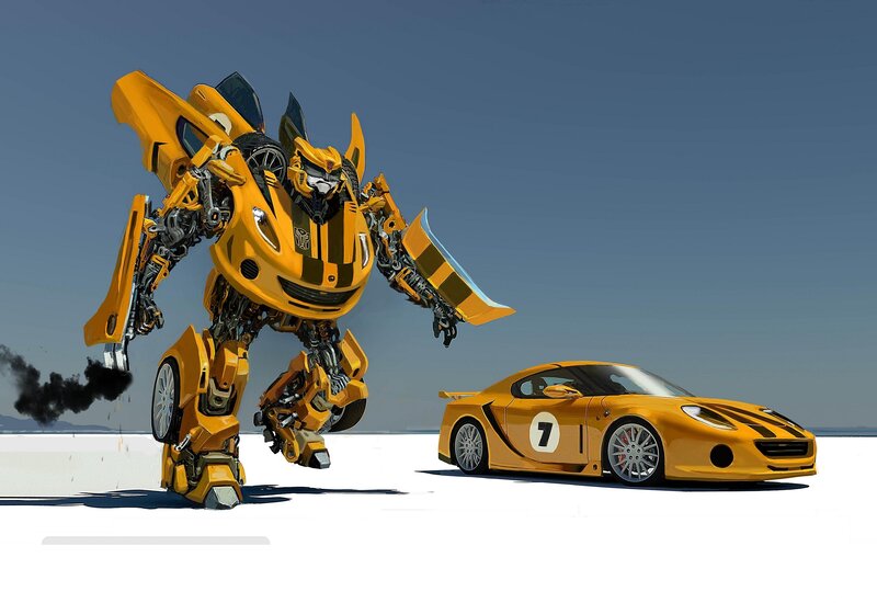 Bumblebee robot and car