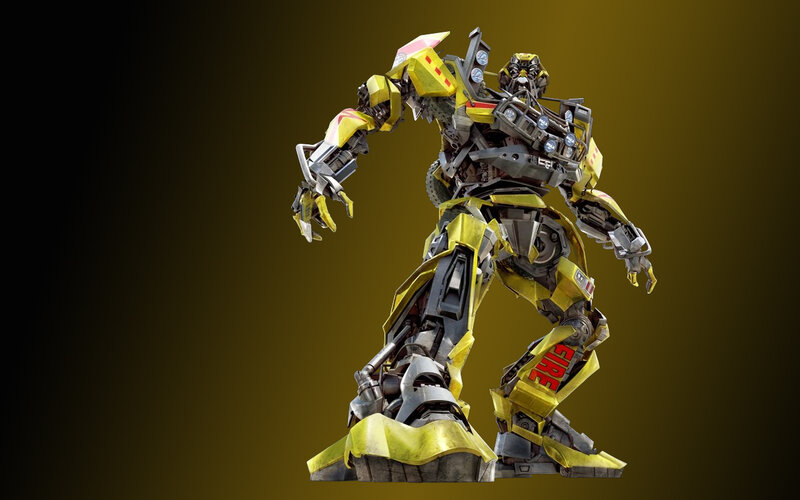 Bumblebee robot character