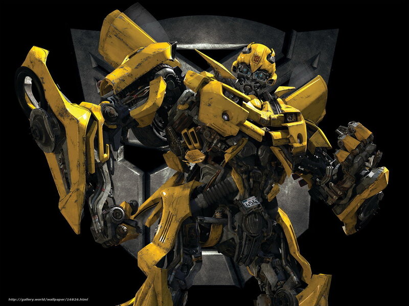 Bumblebee robot character
