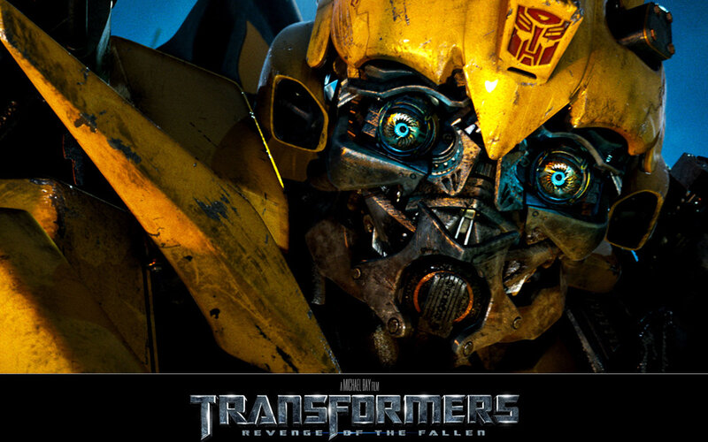 Bumblebee Robot Face