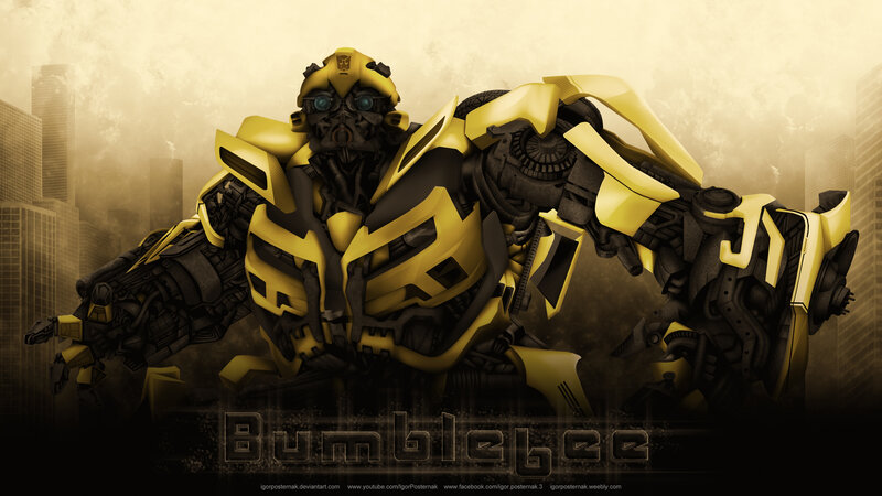 Bumblebee Robot — Yellow