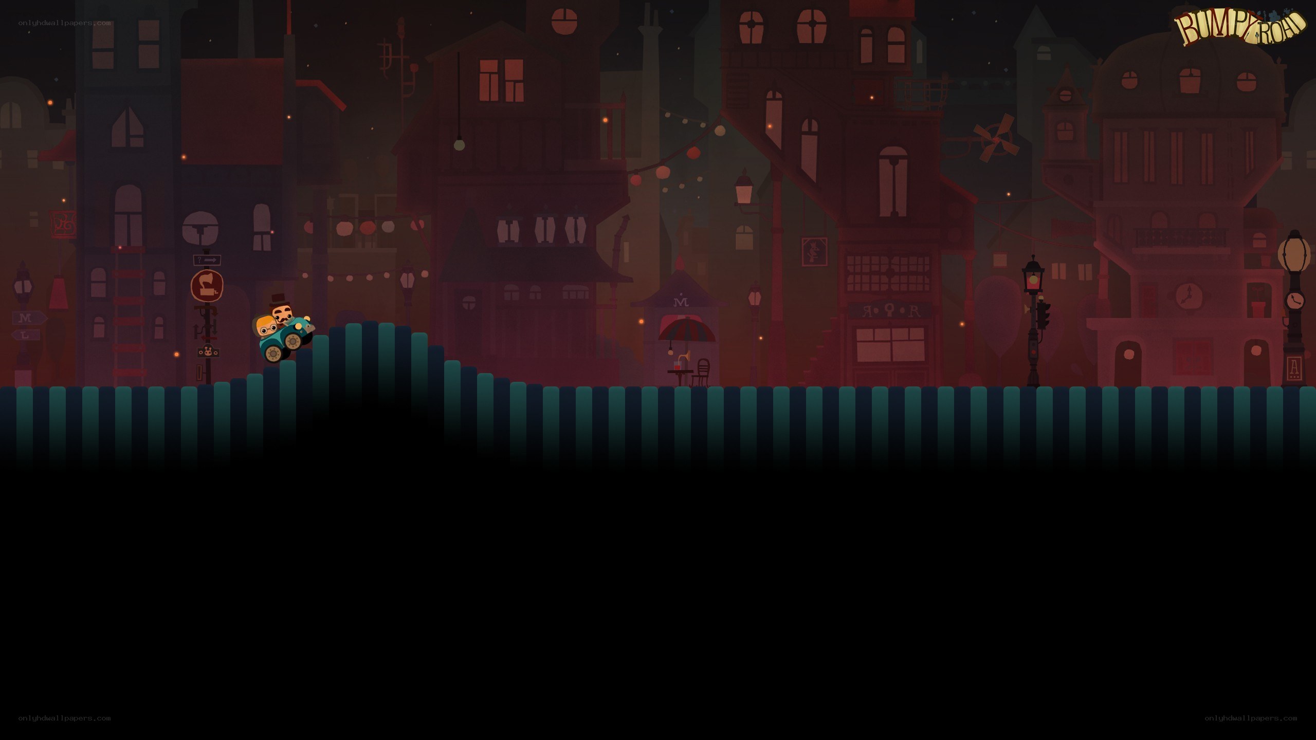 Bumpy Road game scene