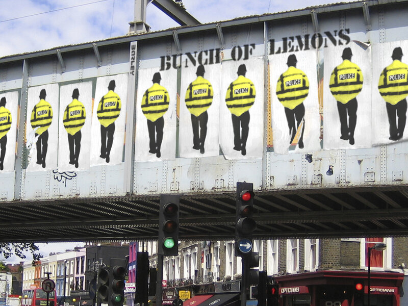 Bunch of Lemons graffiti