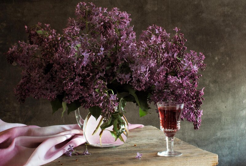 Bunch of Lilac Flowers