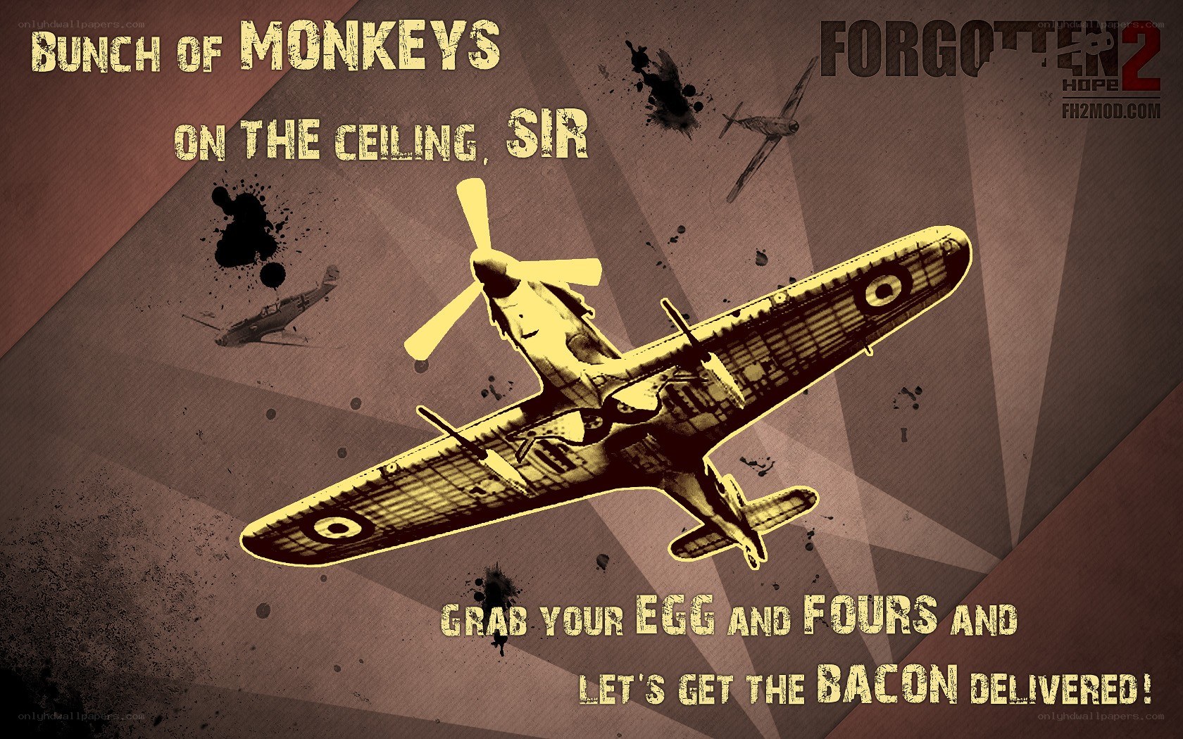 Bunch of Monkeys on the Ceiling