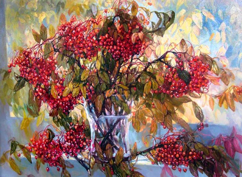 Bunch of Red Berries