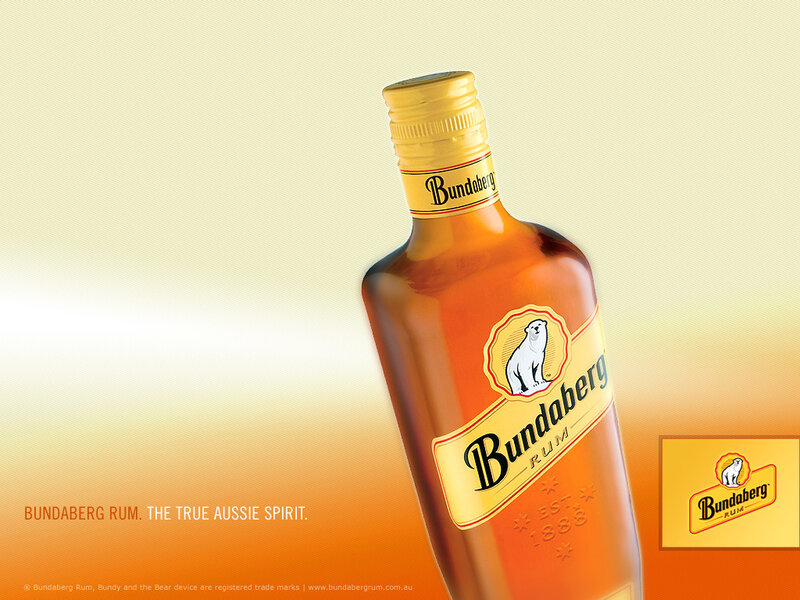 Bundaberg Rum bottle