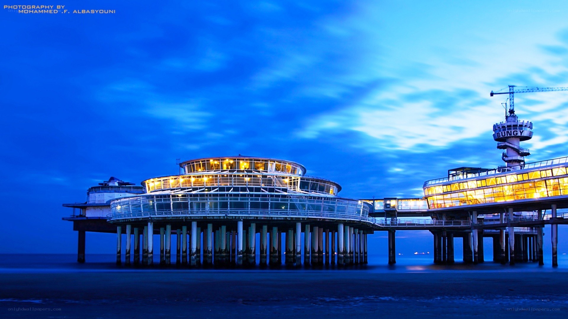 Bungy Pier at dusk