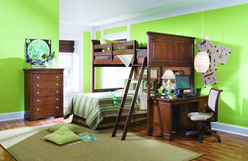 Bunk Bed with Desk