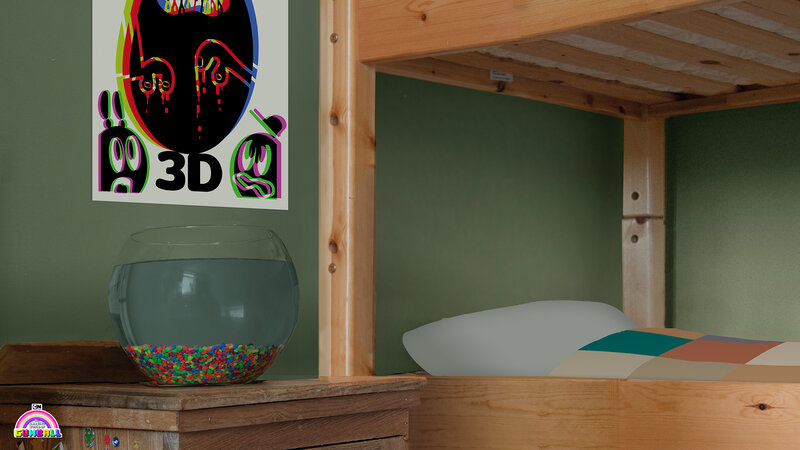 Bunk Bed with Fishbowl