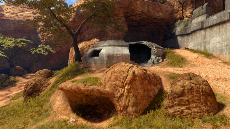 Bunker in Canyon