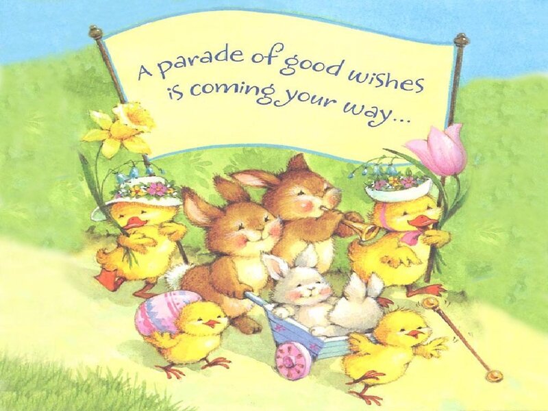 Bunnies and Chicks Parade