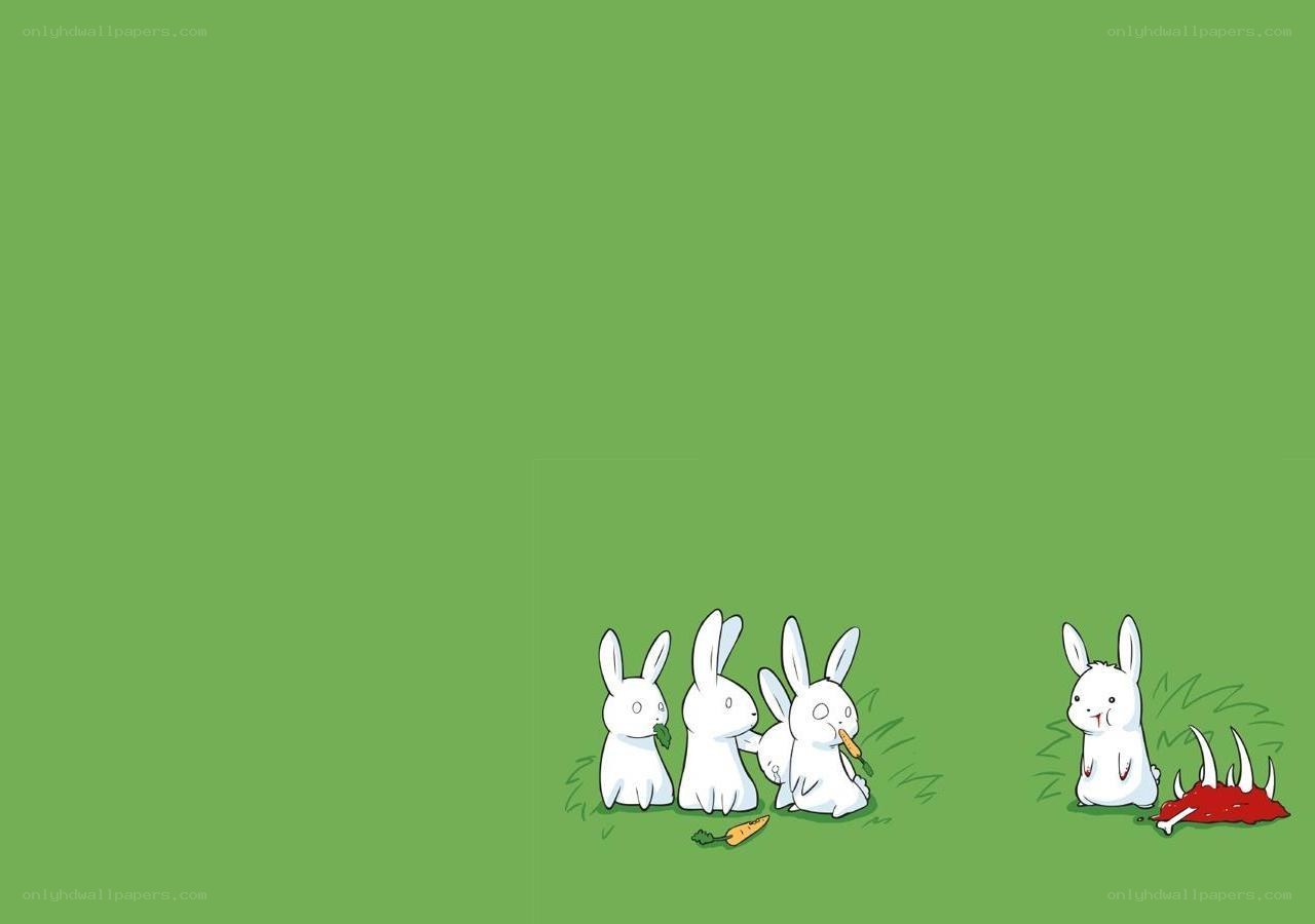 bunnies with carrots