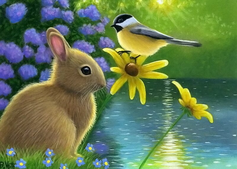 Bunny and Bird