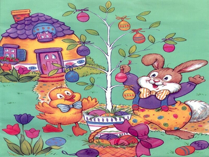 Bunny and Chick Decorating