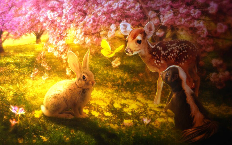 Bunny Deer Skunk