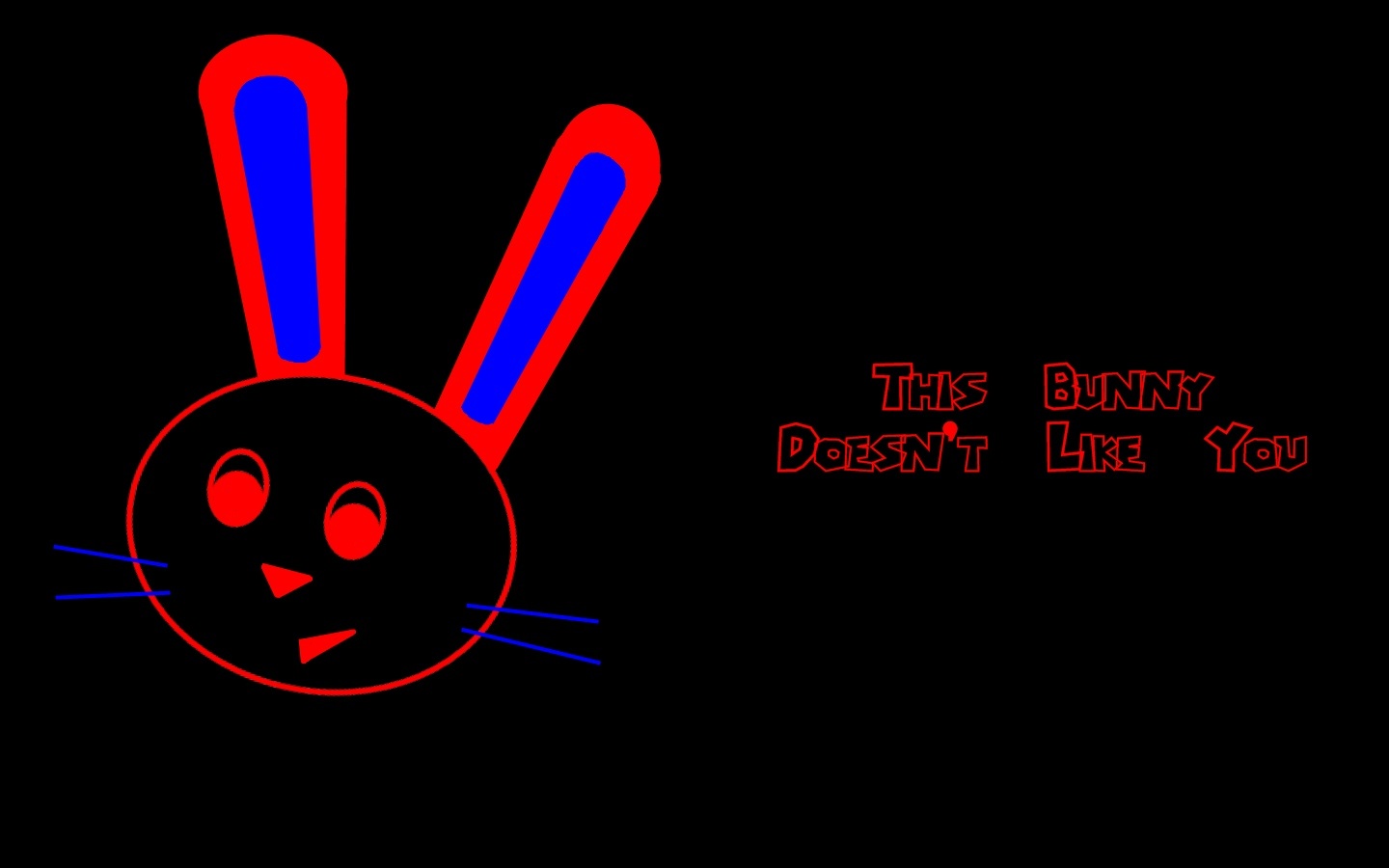 bunny doesn't like you
