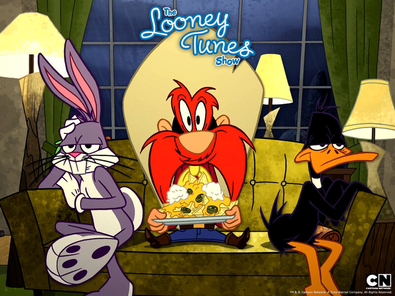 Bunny Duck and Bird on Couch