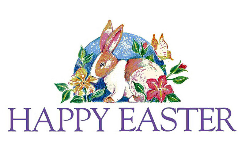 Bunny with Flowers