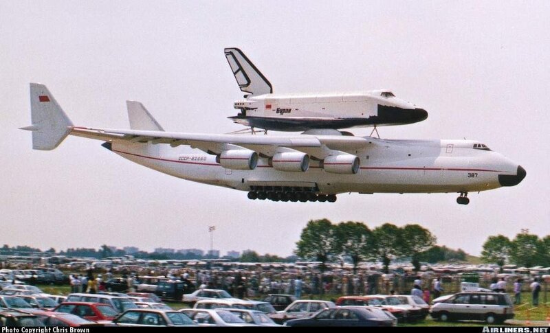 Buran Shuttle on Aircraft