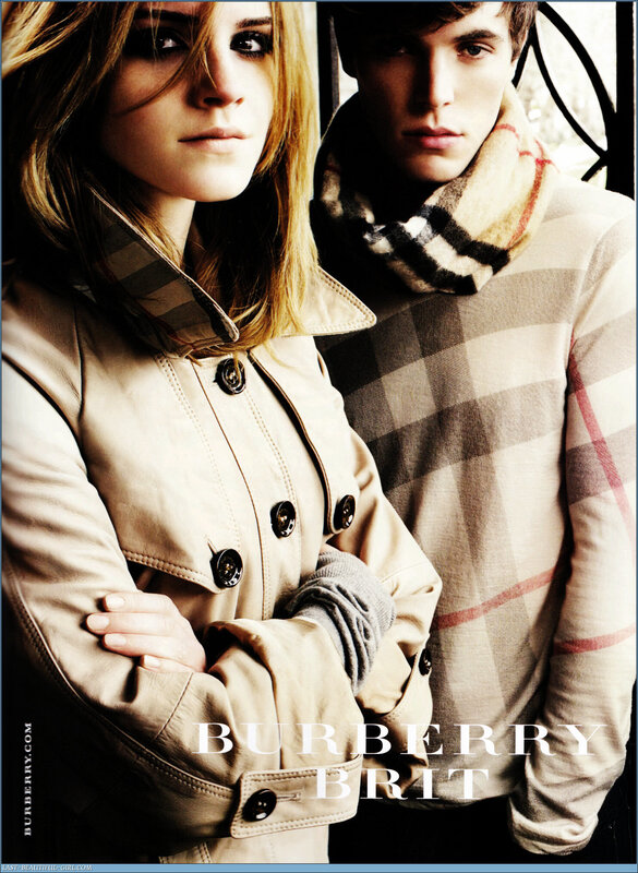 Burberry Brit fashion ad