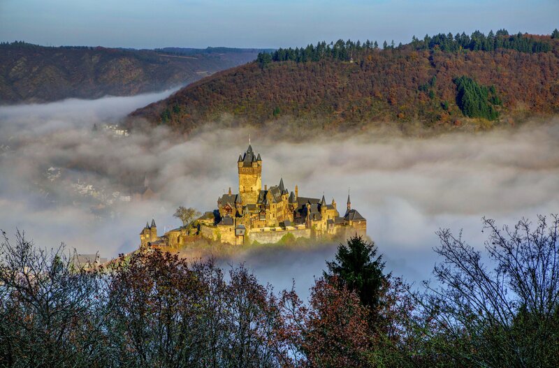 Burg Eltz Castle — Brown, Serene