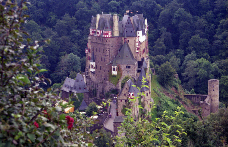Burg Eltz Castle — Green, Serene, Afternoon, Photograph, Forest, Trees