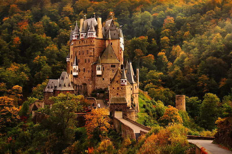 Burg Eltz Castle — Green