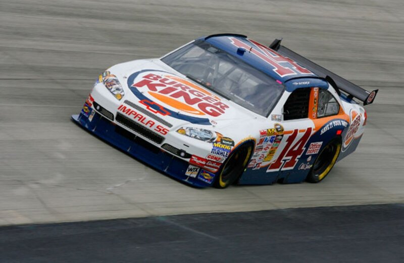 Burger King NASCAR race car