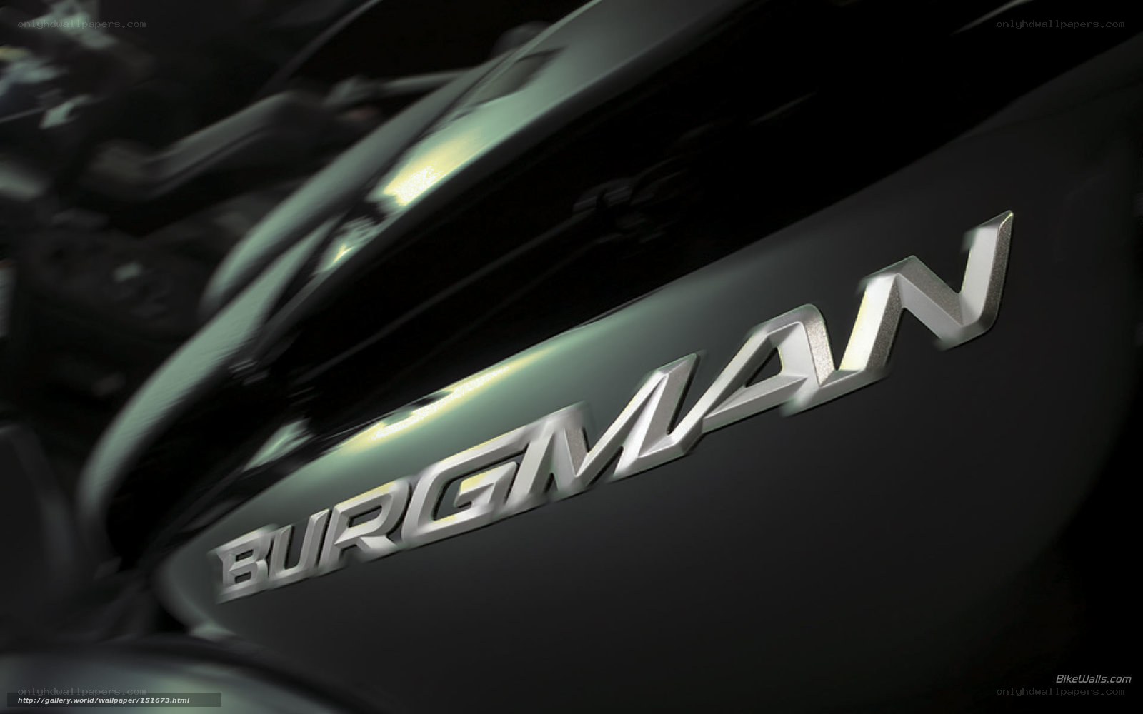 Burgman motorcycle branding