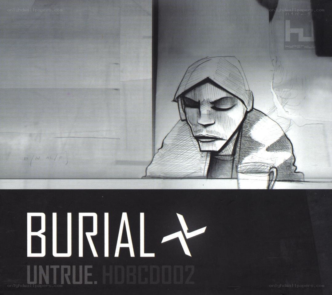 Burial album cover art