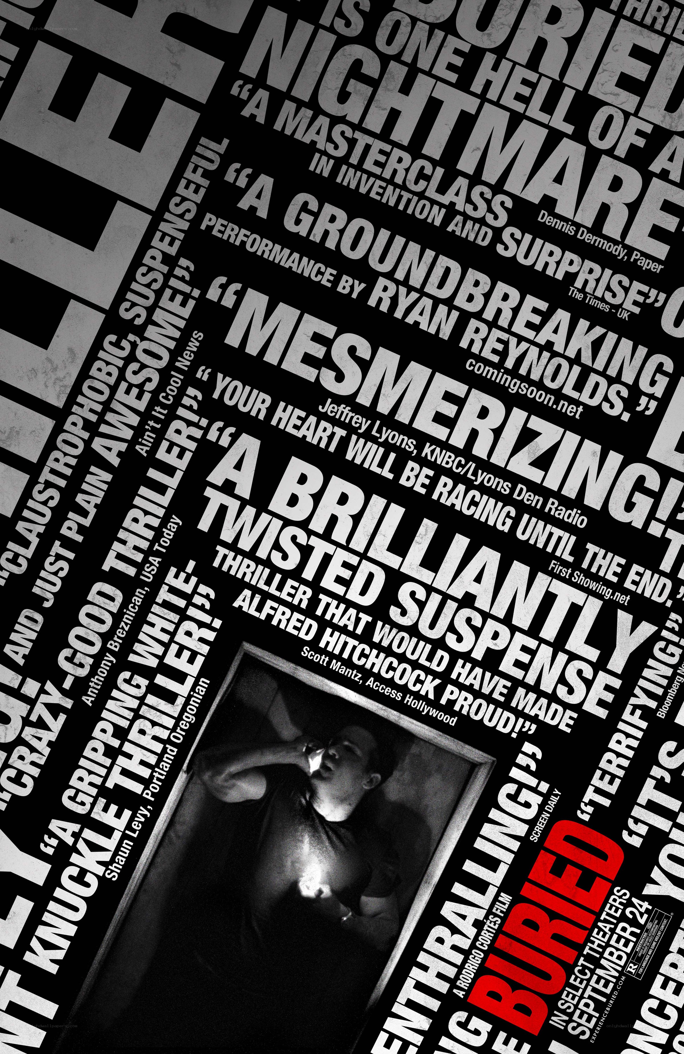 Buried movie poster