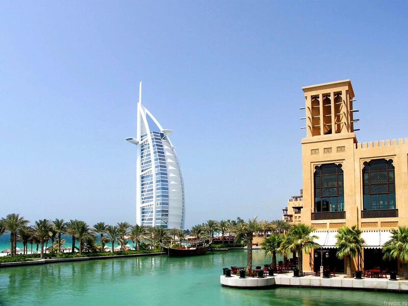 Burj Al Arab and Dubai Creek