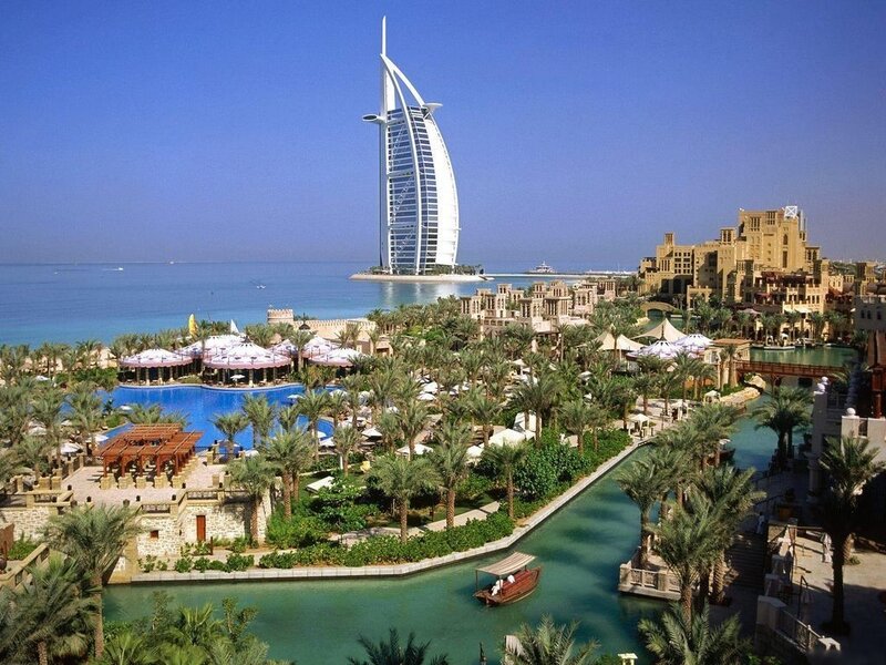 Burj Al Arab and Dubai resort
