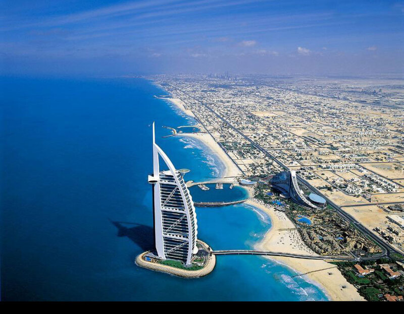 Burj Al Arab and Dubai skyline