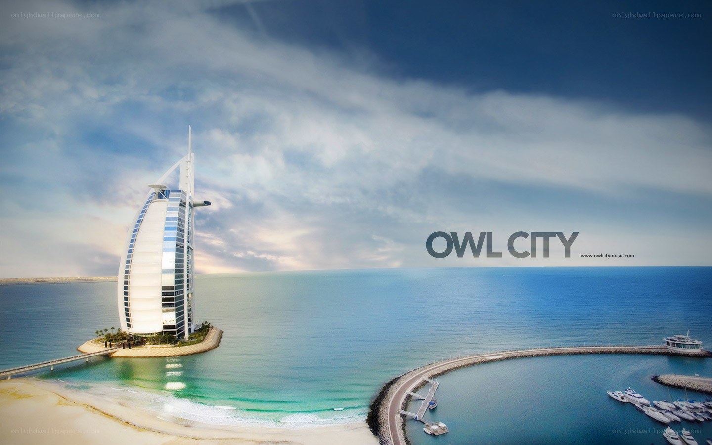 Burj Al Arab and marina
