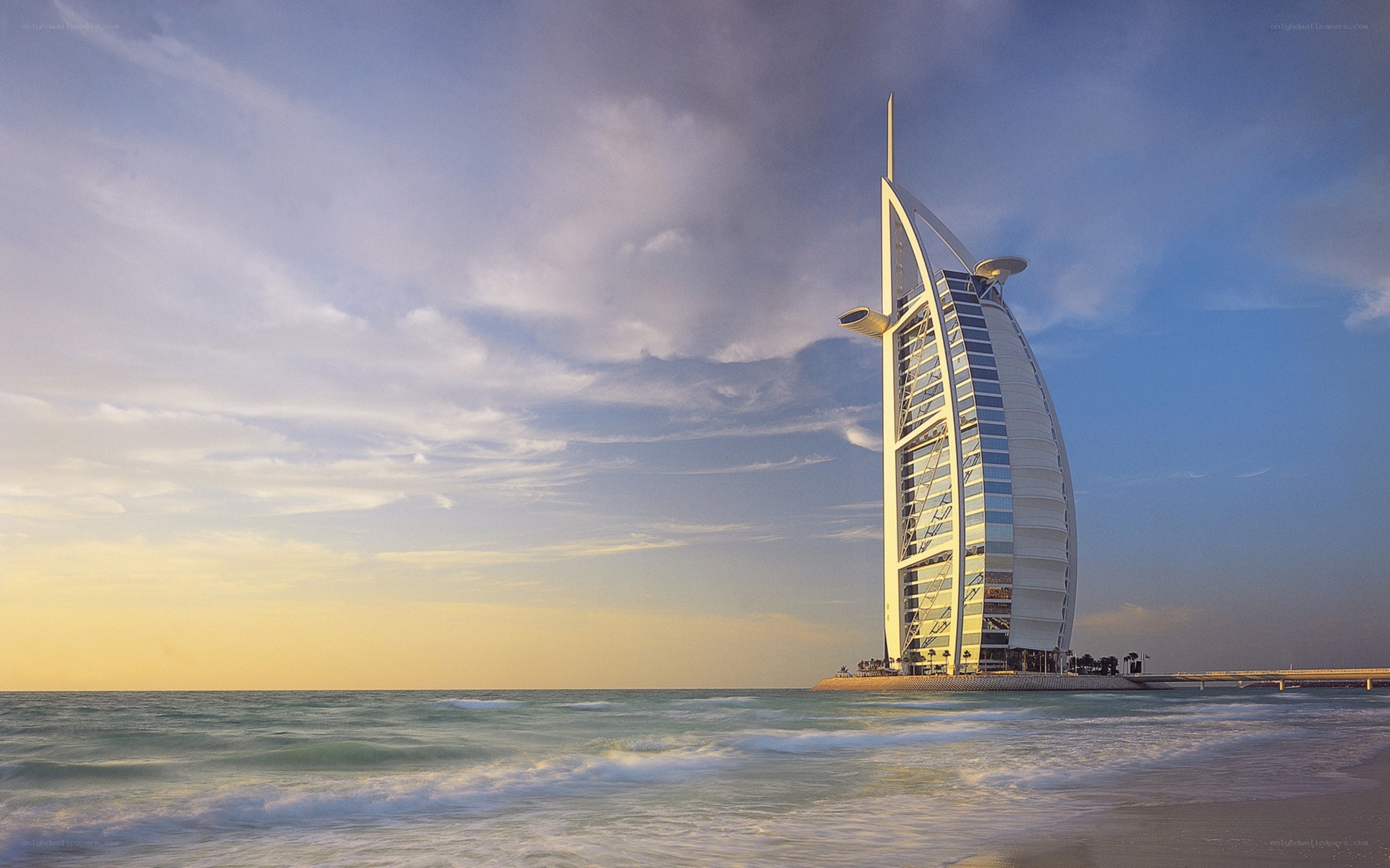 Burj Al Arab at sunset